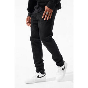 Jordan Craig Sean Fit Clean Slim Jeans Black Size 32X32L
